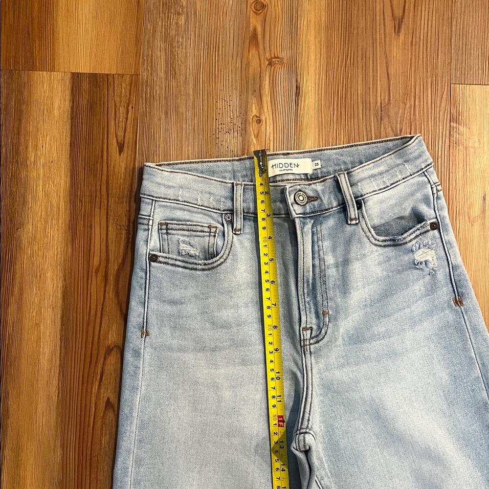 Hidden High Rise Denim Jeans - Picture 11 of 12
